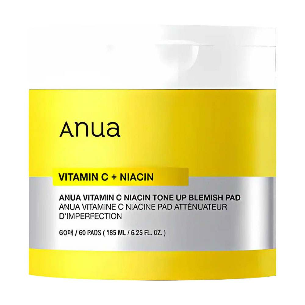 Педи для обличчя Anua Vitamin C Niacin Tone Up Blemish Pad, 60 шт